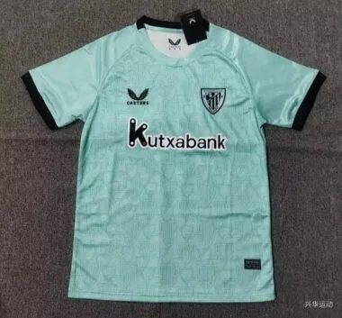 Camisetas de fútbol del Athletic de Bilbao (tercera equipación), números 25 y 26