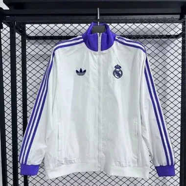 Chaquetas cortavientos del Real Madrid 25-26