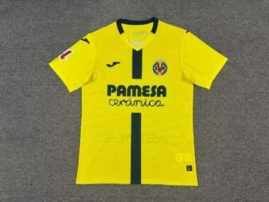 25-26 Villarreal Home Soccer Jerseys
