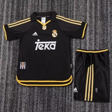 Real Madrid Away Kids Soccer Jerseys