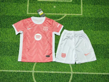 Camisetas de fútbol infantiles especiales del Barc, 25-26