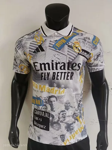 Camisetas de fútbol del Real Madrid, versión especial de jugador, 25-26