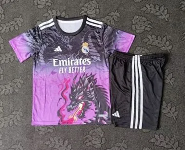 Camisetas de fútbol infantiles especiales del Real Madrid 25-26