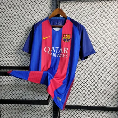 16-17 Barc Home Soccer Jerseys Albumbild 7