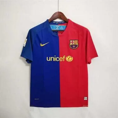 08-09 BAR Home Soccer Jerseys