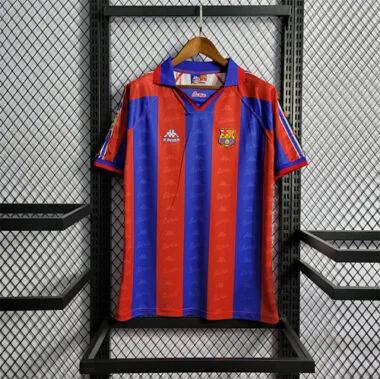 96-97 Barc Home Soccer Jerseys