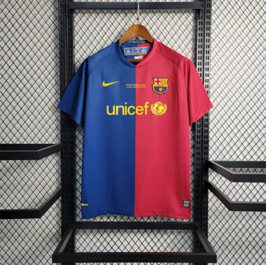 08-09 Barc Home Soccer Jerseys