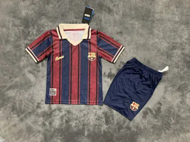 25-26 Barc 125th Anniversary Kids Soccer Jerseys