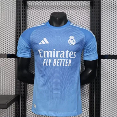 25-26 Real Madrid Goalkeeper Player Version Soccer Jerseys