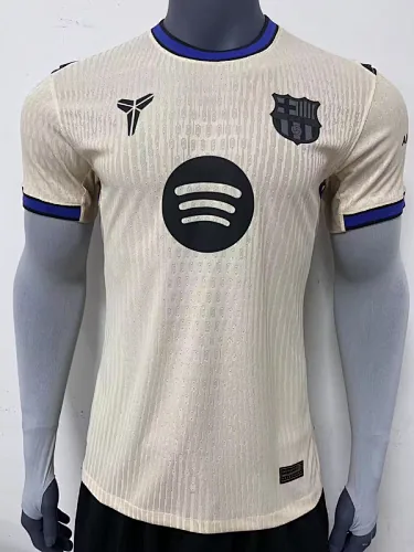 25-26 Barc Away Player Version Soccer Jerseys