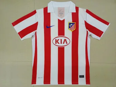 2010 Atletico Madrid Home Retro Soccer Jerseys