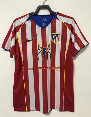2004 Atletico Madrid Home Retro Soccer Jerseys