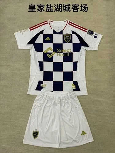 Camisetas de fútbol para niños del Real Salt Lake (visitante), 25-26