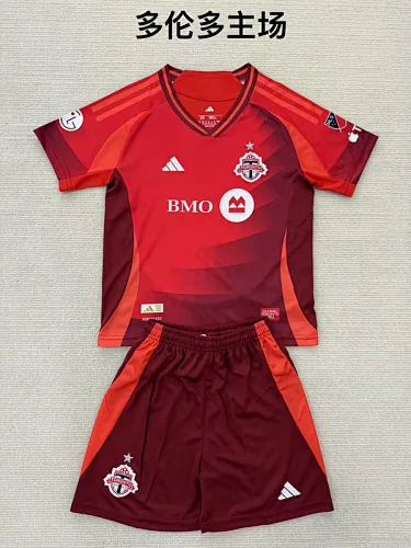25-26 Toronto Home Kids Soccer Jerseys