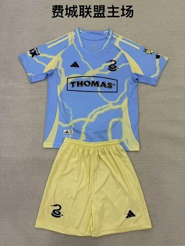 25-26 Philadelphia Home Kids Soccer Jerseys