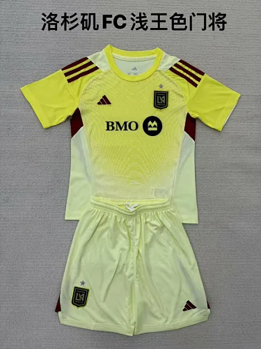 25-26 Los Angeles Goalkeeper Kids Soccer Jerseys