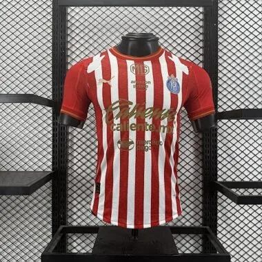 26-27 Chivas Home Player Version Soccer Jerseys