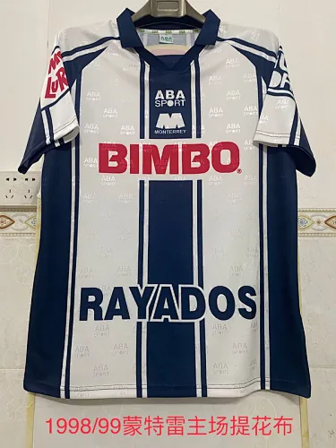 1998/99 Monterrey Home Retro Soccer Jerseys