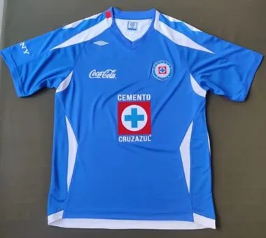 2008 Cruz Azul Home Retro Soccer Jerseys