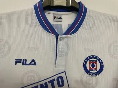 Imagem 2 do álbum 97-98 Cruz Azul Away Retro Soccer Jerseys