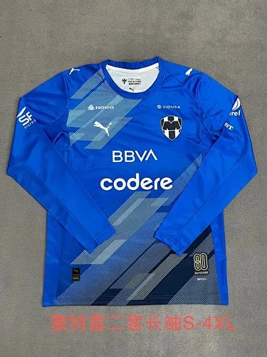 25-26 Monterey Third Long Sleeve Soccer Jerseys