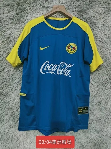 03-04 Club America Away Retro Soccer Jerseys