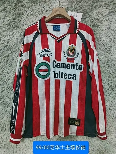 99-00 Chivas Home Retro Soccer Jerseys