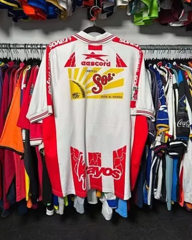 Imagen 2 del álbum Camisetas de fútbol del Necaxa (temporada 99-00) para jugar en casa