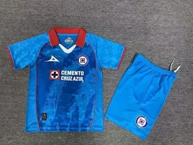25-26 Cruz Azul Special Kids Soccer Jerseys