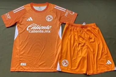 25-26 Club America Goalkeeper Kids Soccer Jerseys
