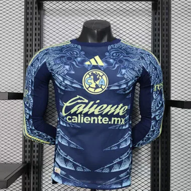 25-26 Club America Away Long Sleeve Soccer Jerseys