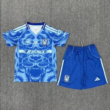 25-26 Tigres Away Kids Soccer Jerseys