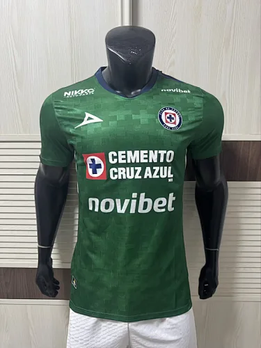 25-26 Cruz Azul Player Version Soccer Jerseys