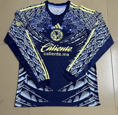 25-26 Club America Away Long Sleeve Soccer Jerseys