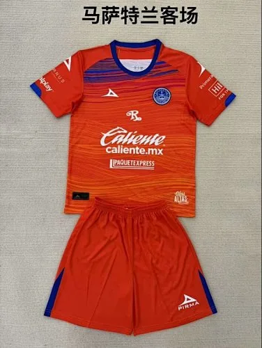 25-26 Mazatlan Away Kids Soccer Jerseys