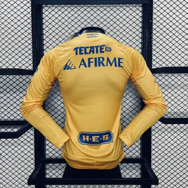 Image 3 de l’album Maillots de football à manches longues Tigres 24-25 (à domicile)