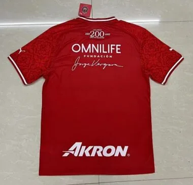 2023 Chivas 100th – Rote Fußballtrikots, Größen S–4XL Albumbild 2