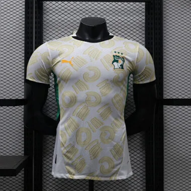2024 Cote d#039;Ivoire Away Player Version Soccer Jerseys