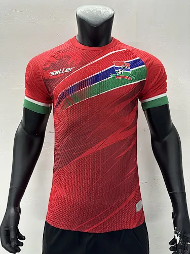 2023 Gambia Home Player Version Soccer Jerseys