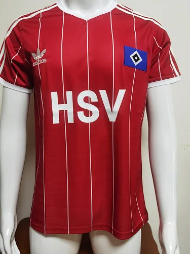 1983/84 Hamburger SV Away Retro Soccer Jerseys