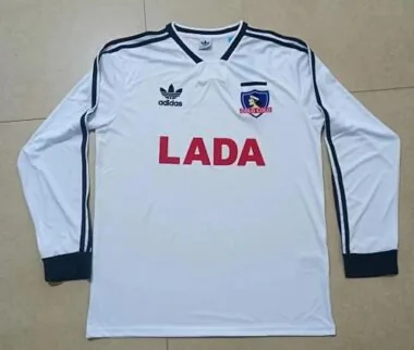1991 Colo-Colo Home Retro Long Sleeve Soccer Jerseys