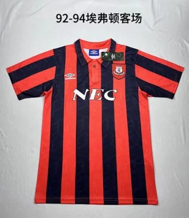 1992/94 Everton Away Retro Soccer Jerseys