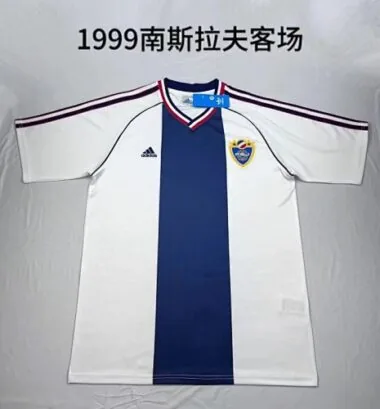 1999 Yugoslavia Away Retro Soccer Jerseys
