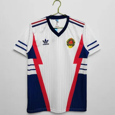 1990 Yugoslavia Away Retro Soccer Jerseys