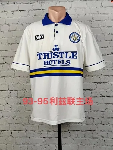 93/95 Leeds United Home Retro Soccer Jerseys
