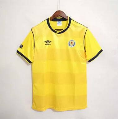 1986 Scotland Away Soccer Jerseys