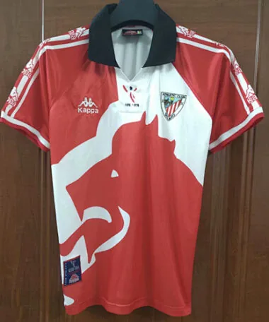 1998 Bilba Home Retro Soccer Jerseys