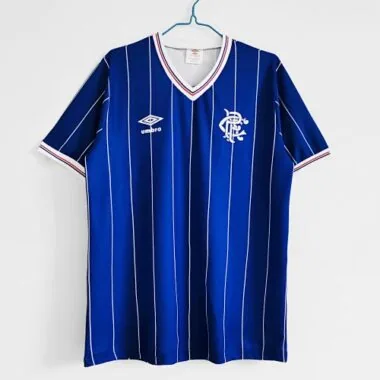 82/83 Rangers Home Retro Soccer Jerseys