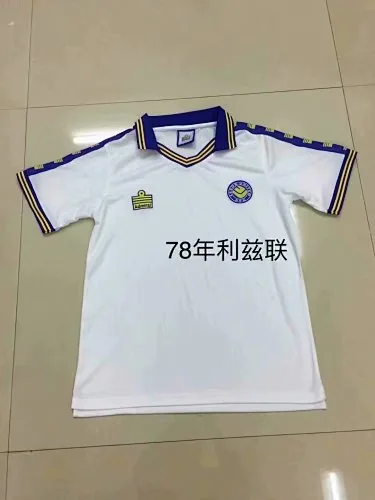 1978 Leeds Home Retro Soccer Jerseys