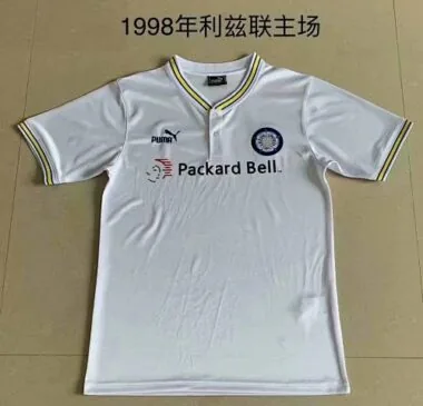 1998 Leeds Home Retro Soccer Jerseys